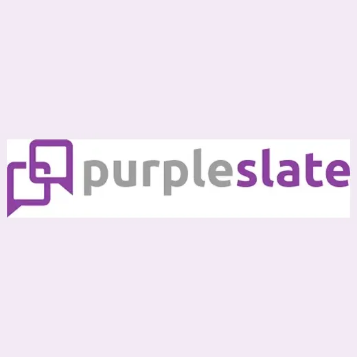 purpleslate brand logo for purpleslate.com