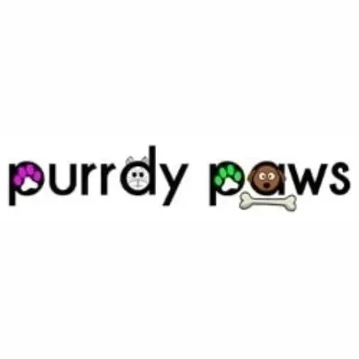 purrdypaws brand logo for purrdypaws.com
