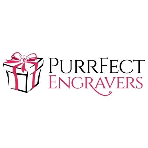 purrfectengravers brand logo for purrfectengravers.com