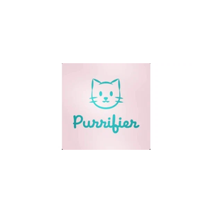 purrifier brand logo for purrifier.net