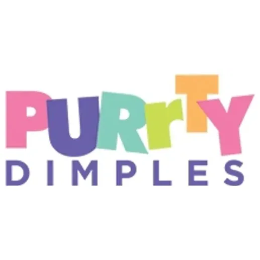 purrtydimples brand logo for purrtydimples.com