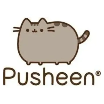pusheen brand logo for pusheen.com