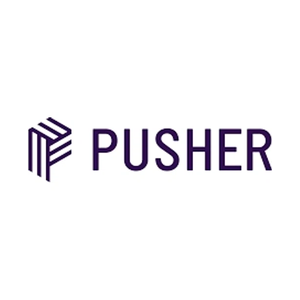 pusher brand logo for pusher.com