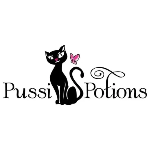 pussipotions brand logo for pussipotions.com