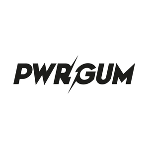 pwrgum brand logo for pwrgum.com