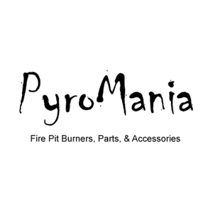 pyromaniafire brand logo for pyromaniafire.com