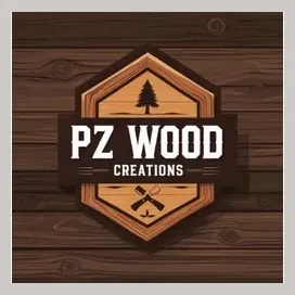 pzwoodcreations brand logo for pzwoodcreations.com