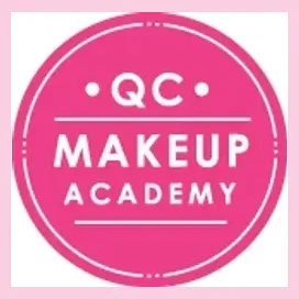 qcmakeupacademy brand logo for qcmakeupacademy.com