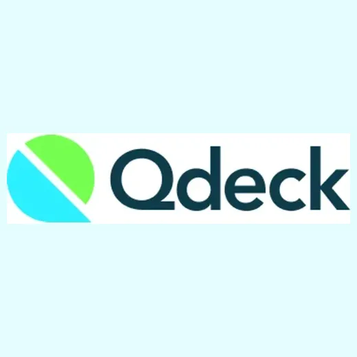 qdeck brand logo for qdeck.com