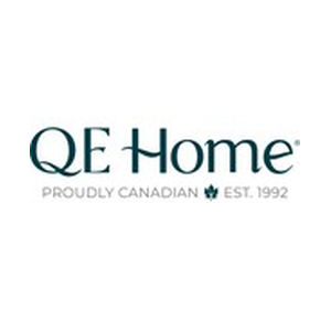 QE Home brand logo for qehomelinens.com
