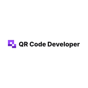 qrcodeveloper brand logo for qrcodeveloper.com