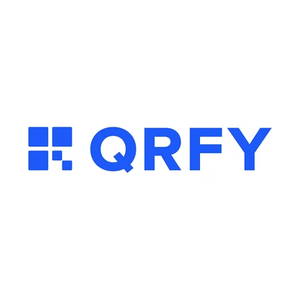 qrfy brand logo for qrfy.com