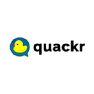 quackr brand logo for quackr.io