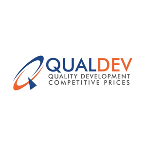 qualdev brand logo for qualdev.com