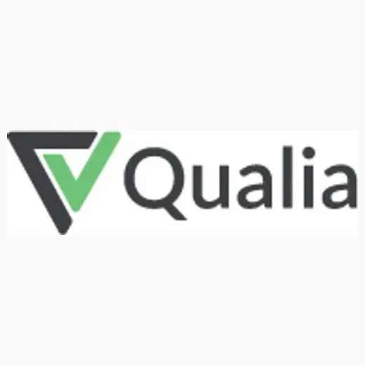 qualia brand logo for qualia.com