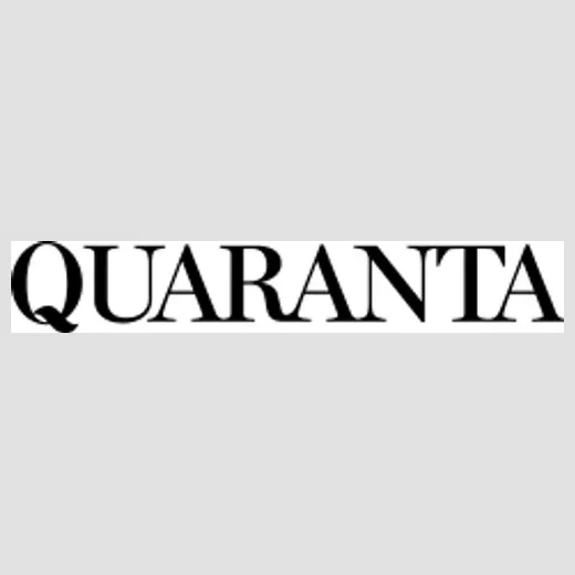 quaranta brand logo for quaranta.eu