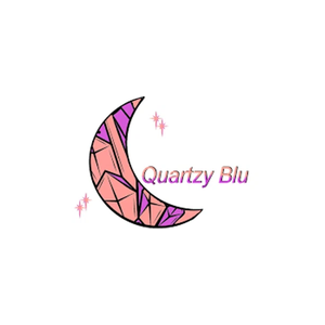 quartzyblu brand logo for quartzyblu.com