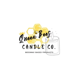 queenbeescandleco brand logo for queenbeescandleco.com