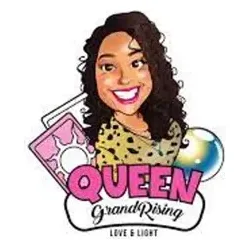 queengrtarot brand logo for queengrtarot.com