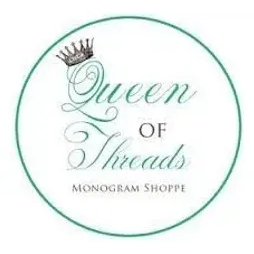queenofthreadsmonogramming brand logo for queenofthreadsmonogramming.com
