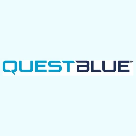 questblue brand logo for questblue.com