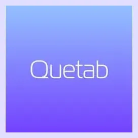 quetab brand logo for quetab.com