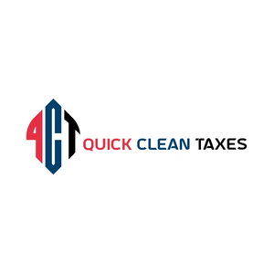 quickcleantaxes brand logo for quickcleantaxes.com