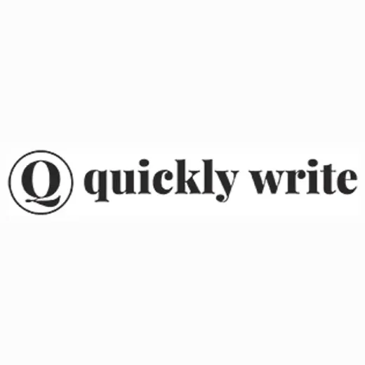 quicklywrite brand logo for quicklywrite.com