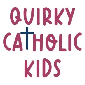 quirkycatholickids brand logo for quirkycatholickids.com