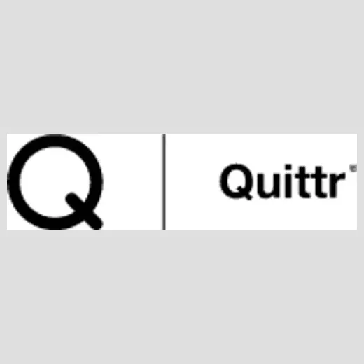 quittr brand logo for quittr.io