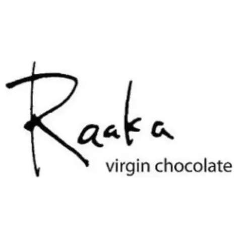 Raaka brand logo for raakachocolate.com