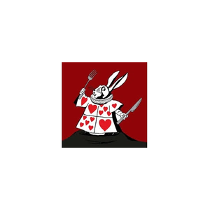 rabbitholedinner brand logo for rabbitholedinner.com