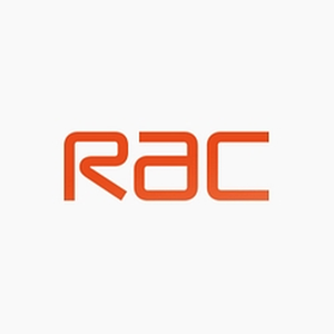 RAC brand logo for rac.co.uk