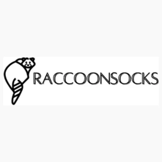 raccoonsocks brand logo for raccoonsocks.com