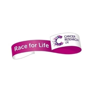 Race for Life brand logo for raceforlife.cancerresearchuk.org