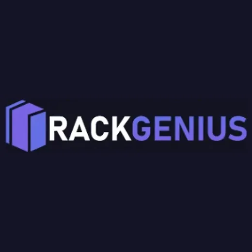rackgenius brand logo for rackgenius.com