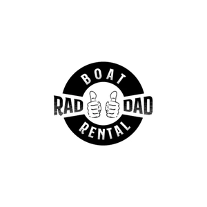 raddadboatrental brand logo for raddadboatrental.com