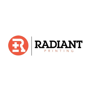 radiantprinting brand logo for radiantprinting.com