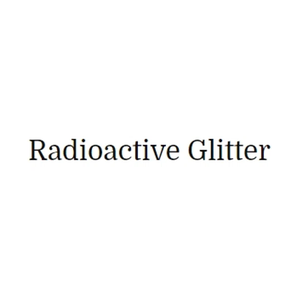 radioactiveglitter brand logo for radioactiveglitter.com