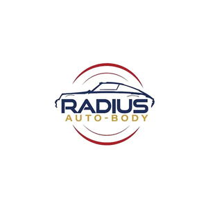 radiusautobody brand logo for radiusautobody.com