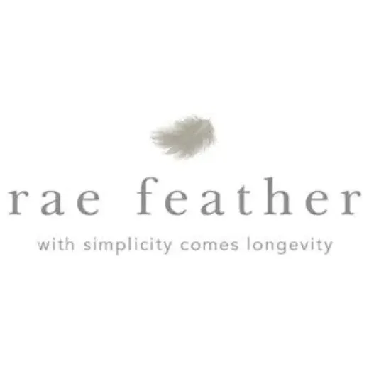 raefeather brand logo for raefeather.com