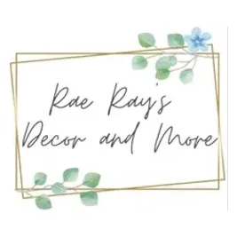 raeraysdecorandmore brand logo for raeraysdecorandmore.shop