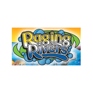 ragingriverswaterpark brand logo for ragingriverswaterpark.com
