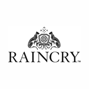 raincry brand logo for raincry.com