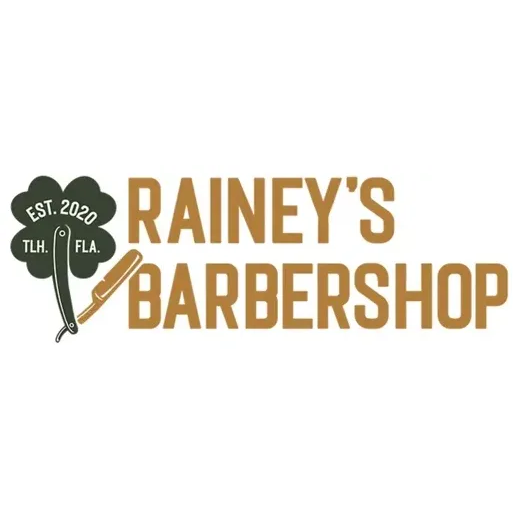 raineysbarbershop brand logo for raineysbarbershop.com