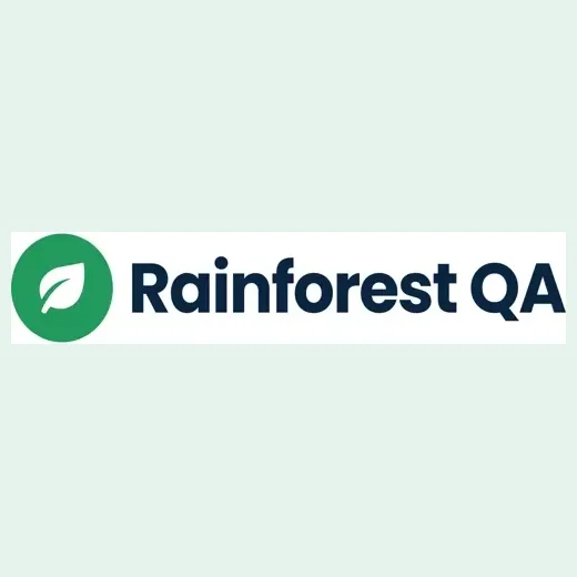 rainforestqa brand logo for rainforestqa.com