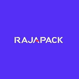 RAJAPACK brand logo for rajapack.co.uk
