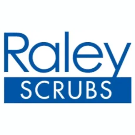 raleyscrubs brand logo for raleyscrubs.com