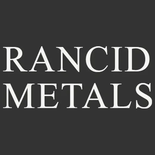 rancidmetals brand logo for rancidmetals.com