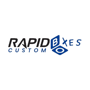 rapidcustomboxes brand logo for rapidcustomboxes.com